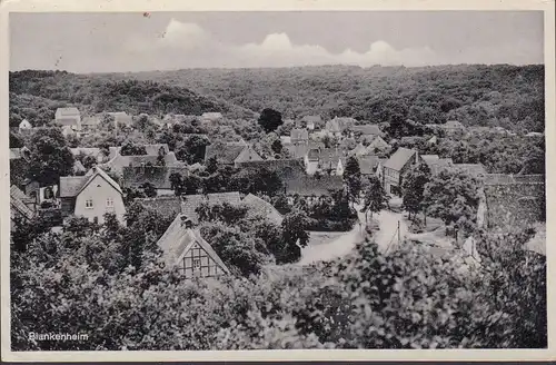 Blankenheim, vue de la ville, couru en 1951