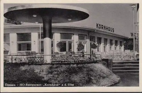 AK Dessau, HO Restaurant Kornhaus, ungelaufen