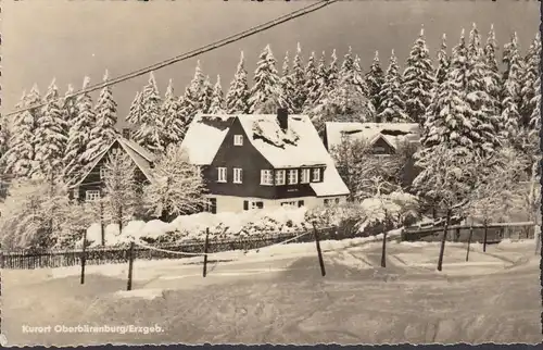 Lieu de séjour Oberbärenburg, vue sur le bâtiment, incurvée