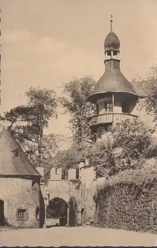 Lunzeau, château de Rochsburg, Porte intérieure et Tour de l'Older, couru en 1961
