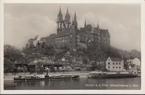 Meissen, Albrechtsburg et Dom, navires, incurvé