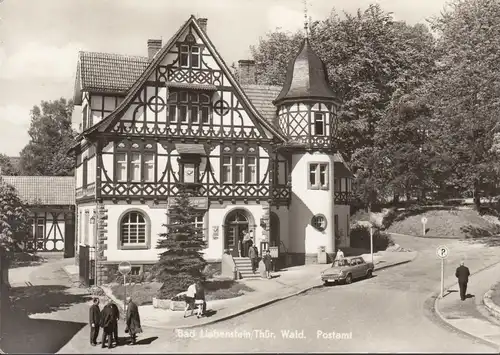 Bad Liebenstein, Postamt, gelaufen 1974