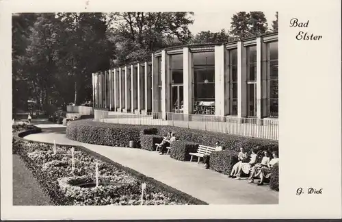 Bad Elster, An der Wandelhalle, gelaufen 1953