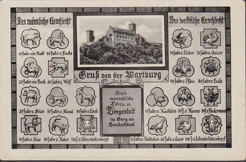 Gruß von der Wartburg, Das menschliche Leben, ungelaufen