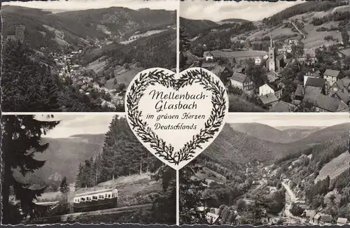 Mellenbach-Glasbach, Bergbahn, Stadtansichten, ungelaufen