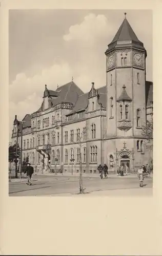 Dessau, Hauptpostamt, gelaufen 1976