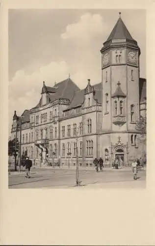 Dessau, Hauptpostamt, gelaufen 1976