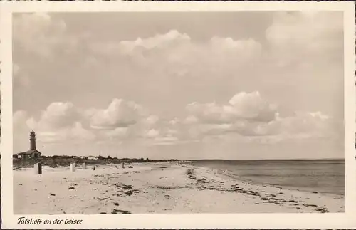 Falshöft, plage, phare, couru 1962