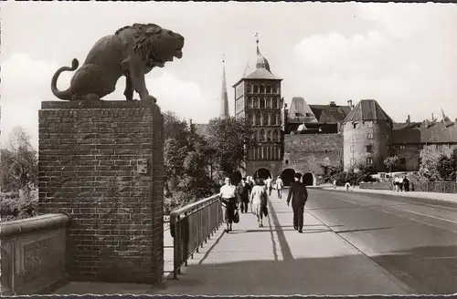 Lübeck, Burgtor, ungelaufen