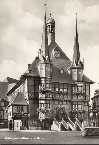 Wernigerode, Rathaus, gelaufen