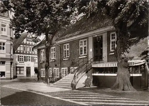 Eckernförde, Hôtel de ville et café Maass, couru 1961
