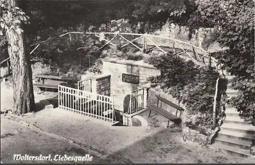 Woltersdorf, Liebesquelle, gelaufen 1969