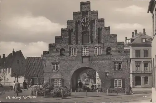 Flensburg, Nordertor, ungelaufen