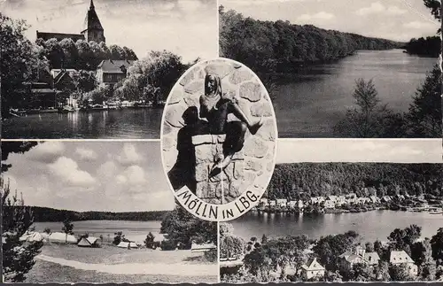 Mölln, église, tente, lac, couru 1967