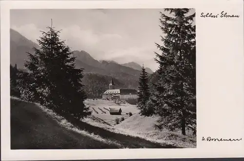 Krün, Schloß Elmau, ungelaufen