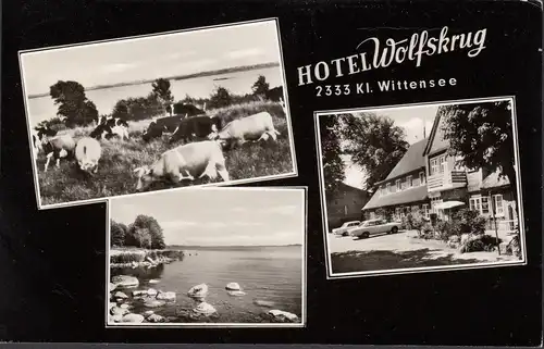 Klein Wittensee, Hotel Wolfskrug, gelaufen 1972