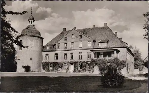 Lütjenburg, Schloß Neuhaus, gelaufen 1960