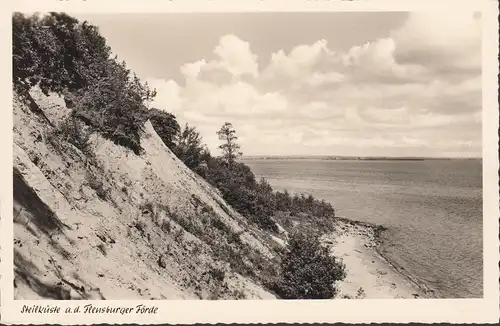 Flensburg, Steilküste an der Flensburger Förde, ungelaufen