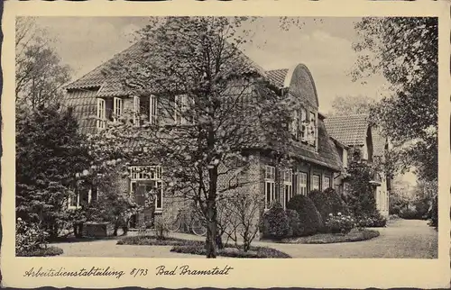 Bad Bramstedt, Arbeitsdienstabteilung 8/73, ungelaufen