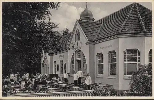 Timmendorfer Plage, Hôtel Seeschlößchen, Terrasse