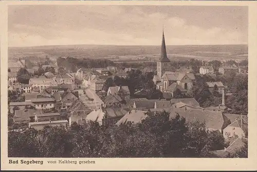 Bad Segeberg vom Kalkberg gesehen, ungelaufen