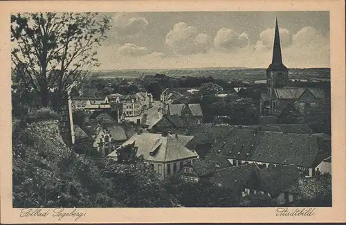 Bad Segeberg, ville, église, incurvée