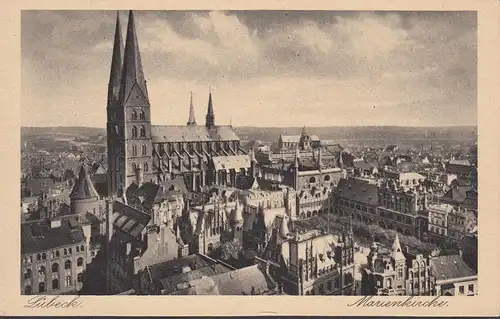 Lübeck, Marienkirche, ungelaufen