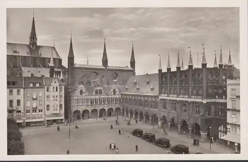 Lubeck, Marché, Hôtel de ville, Heinrich Heickendorf, incurable