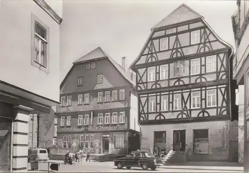 Schmalkalden, Lutherplatz, Hotel Hessischer Hof, Gastwirtschaft, inachevé
