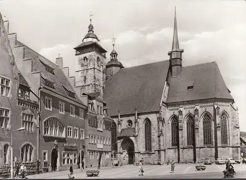 Schmalkalden, Markt, Stadtkirche, Pilskeller, ungelaufen