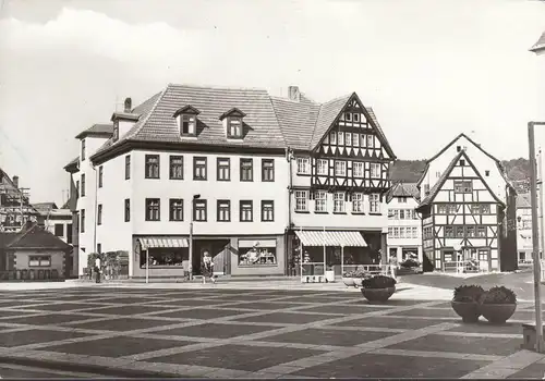 Schmalkalden, Stadtzentrum, Geschäfte, ungelaufen