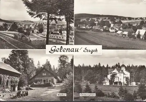 Gelenau, Waldhof, Genesungsheim, Stadtansicht, gelaufen 1976