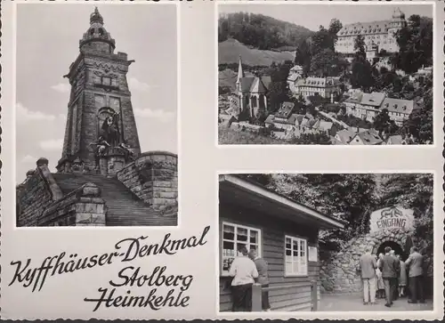 Kyffhäuser- Denkmal, Stolberg, Heimkehle, ungelaufen