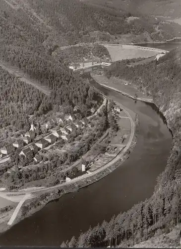 Am Stausee der Hohenwartesperre, Stadtansicht, ungelaufen