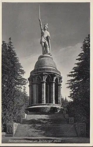 Detmold, monument Hermanns, couru en 1938