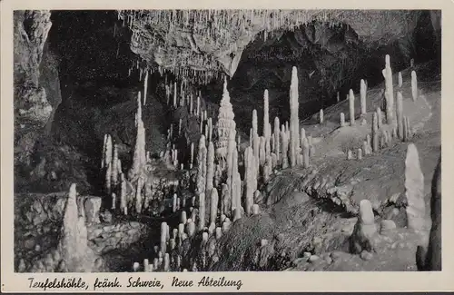 Pottenstein, Teufelshöhle, Neue Abteilung, ungelaufen