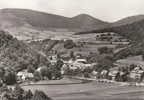 Schnellbach, Stadtansicht, ungelaufen
