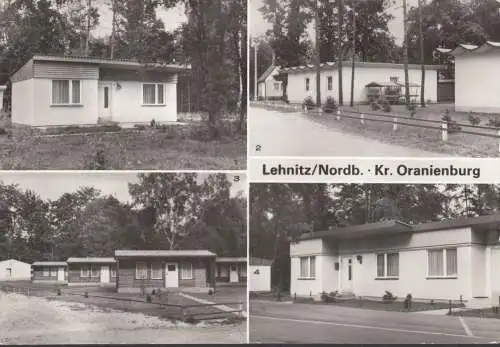 Lehnitz, Jugendtouristenzentrum, Siedlung, Bungalows, ungelaufen