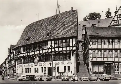 Stolberg, Rathaus, Trabi, VW-Käfer, ungelaufen