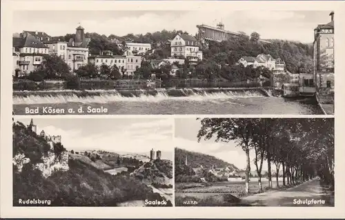 Bad Kösen, Vue de la ville, Rudelsburg, Porta scolaire, incurable