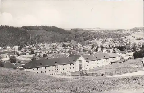 Berga/Elster, sanatorium de nuit du SVK Wismut, incurvé