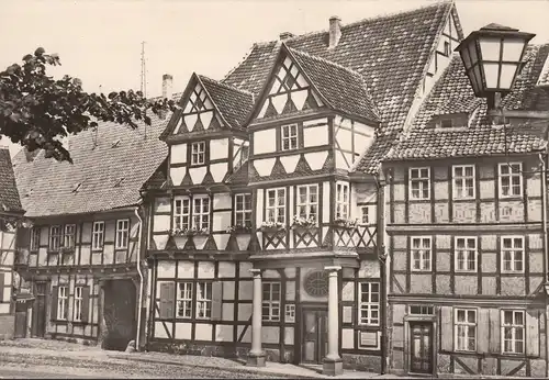 Quedlinburg, Klopstockhaus, ungelaufen