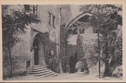 Rochlitz, Schloßhof, Heimat Museum Stadt Rochlitz, ungelaufen