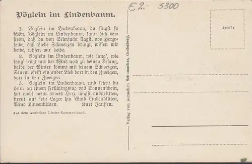 Bad Godesberg, Aennchen Haus, Godenburg, Le Lindengarten vers 1910, inachevé
