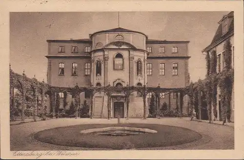 Weimar, Château d'Ettersburg, couru en 1927