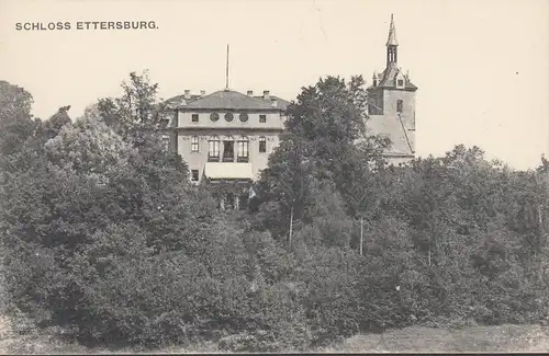 Weimar, Château d'Ettersburg, incurvé