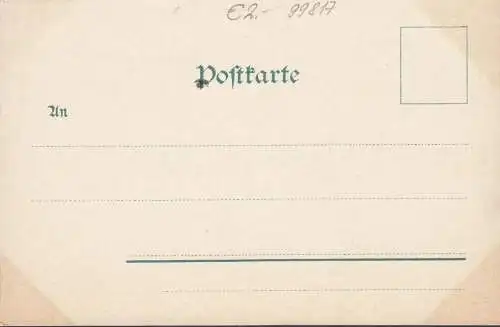 Eisenach, Annathal, Fehldruck, ungelaufen- datiert 1902