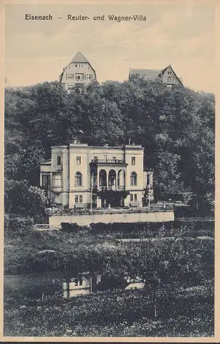 Eisenach, Reuter- und Wagner Villa, ungelaufen