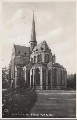 Bad Doberan, Kirche von Osten, ungelaufen