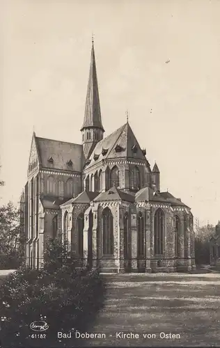 Bad Doberan, église de l'est, incurvée